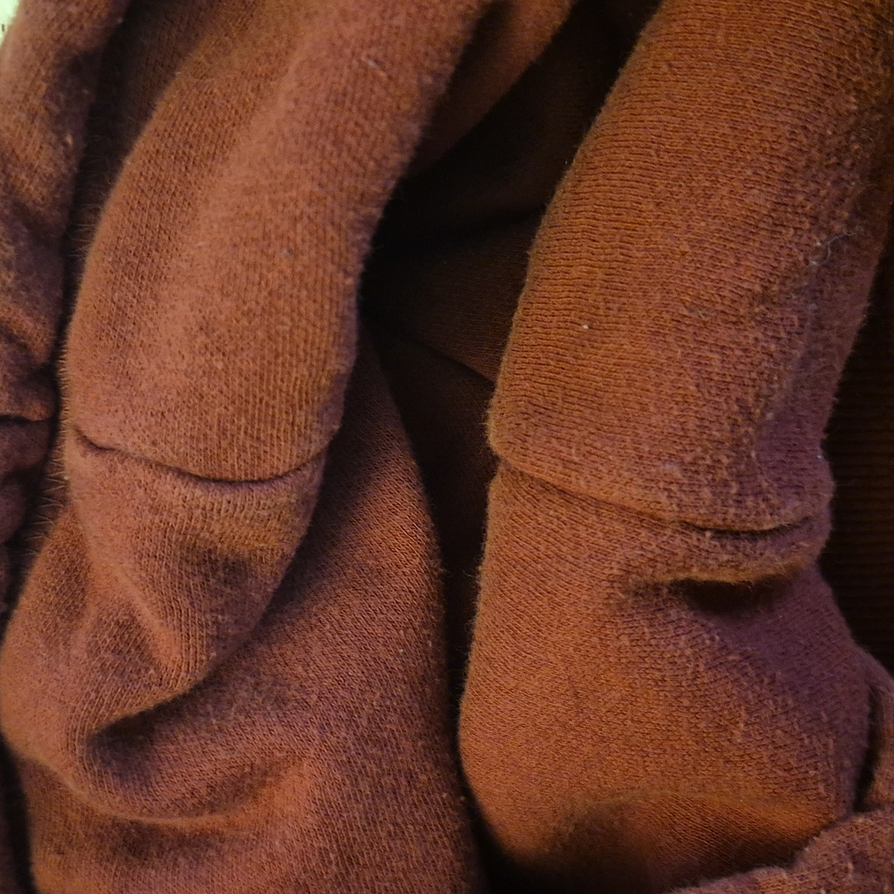 The Nortface TNF Hoodie Red Brick.SizeTag Missing. Pit To Pit:22.5"×26.5" Sz.M/L - Picture 15 of 16